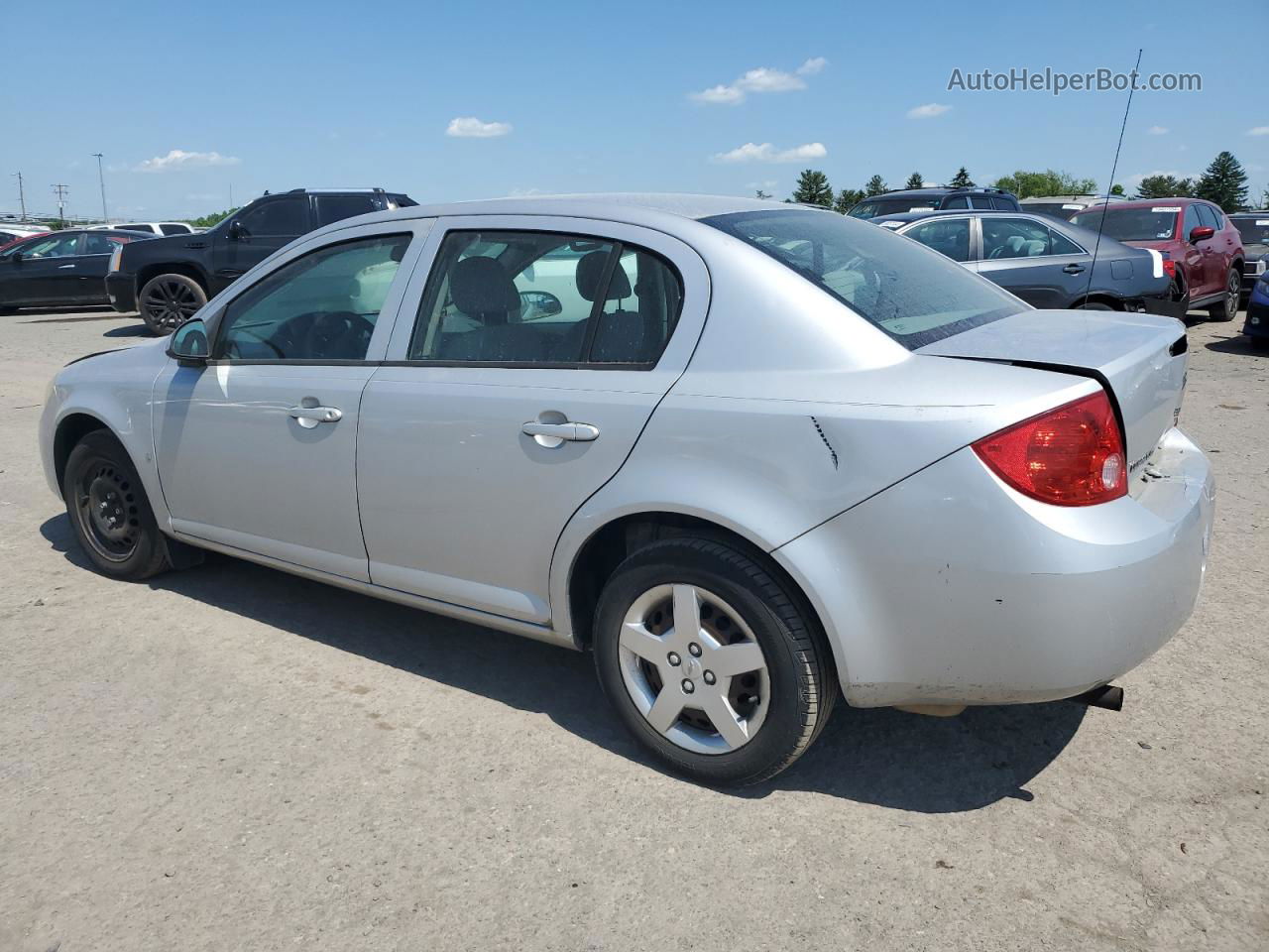 2007 Chevrolet Cobalt Lt Silver vin: 1G1AL55F077399136