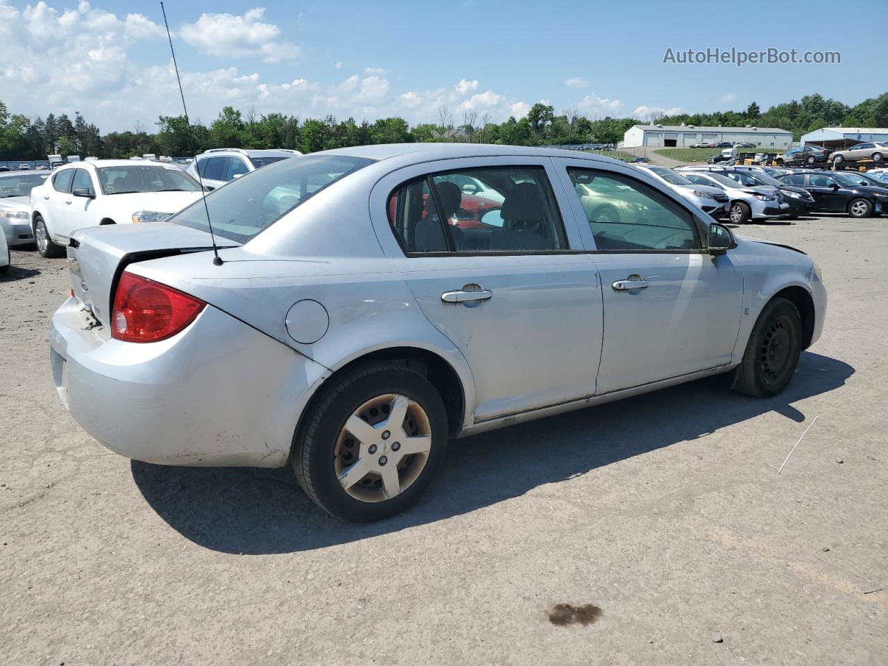 2007 Chevrolet Cobalt Lt Silver vin: 1G1AL55F077399136