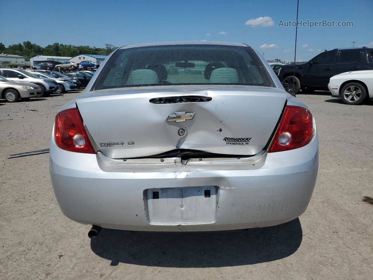 2007 Chevrolet Cobalt Lt Silver vin: 1G1AL55F077399136