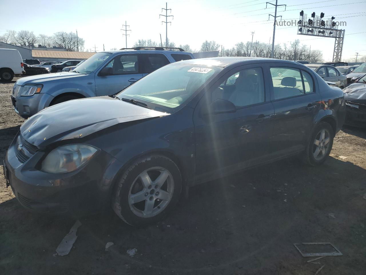 2008 Chevrolet Cobalt Lt Синий vin: 1G1AL55F087291343