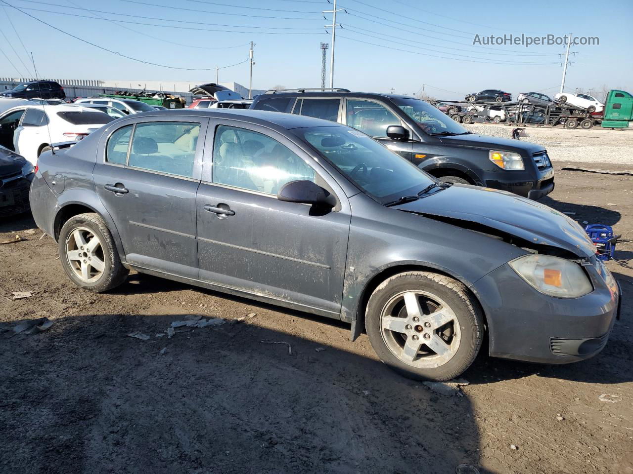 2008 Chevrolet Cobalt Lt Синий vin: 1G1AL55F087291343