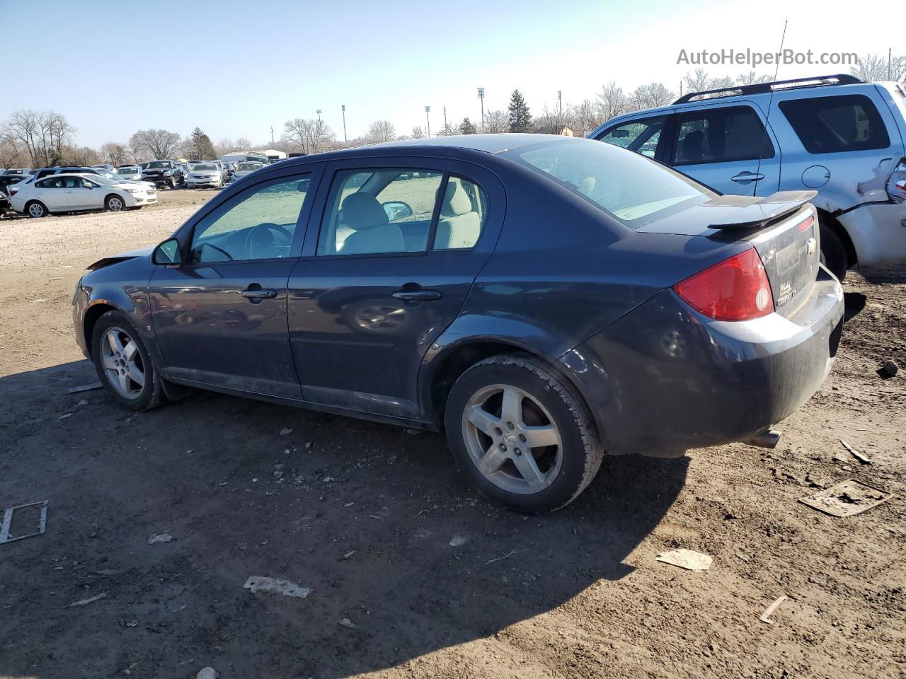 2008 Chevrolet Cobalt Lt Blue vin: 1G1AL55F087291343