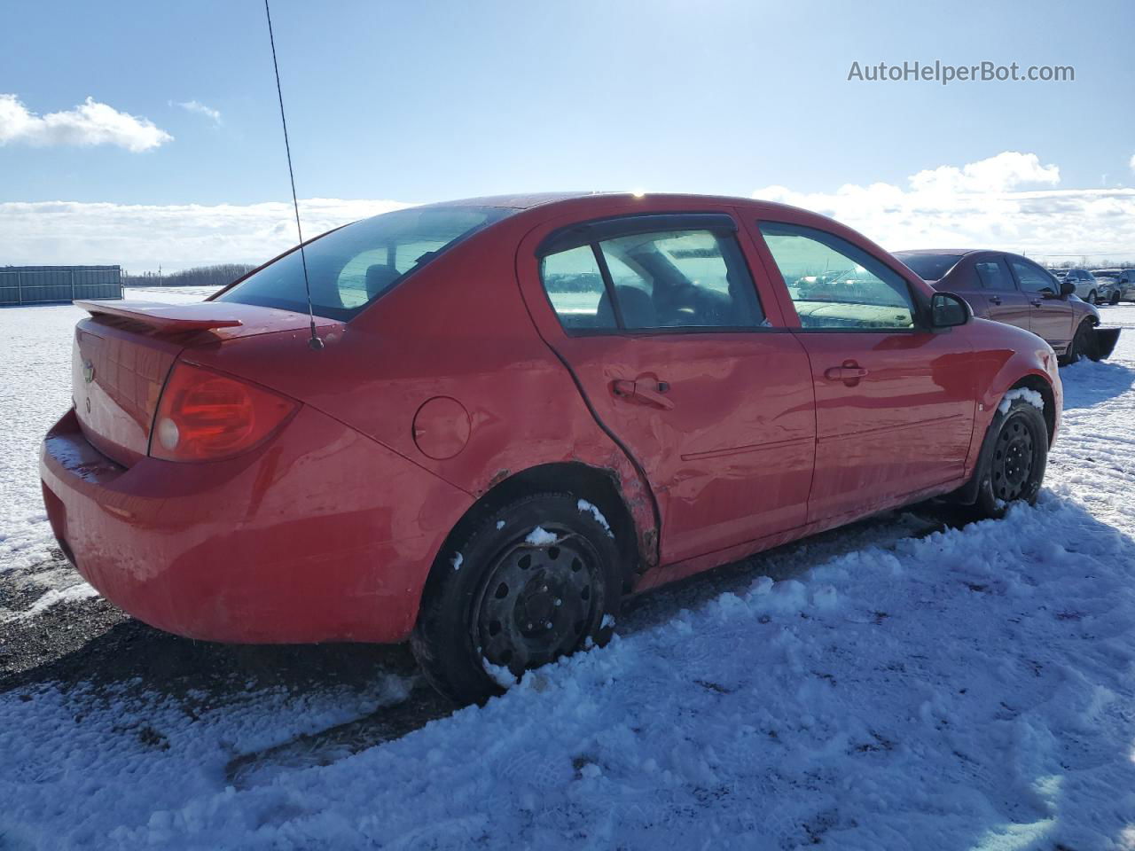 2008 Chevrolet Cobalt Lt Red vin: 1G1AL55F087341075