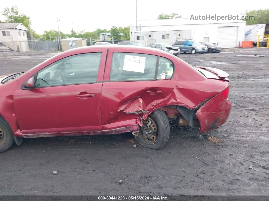 2007 Chevrolet Cobalt Lt Maroon vin: 1G1AL55F177215614