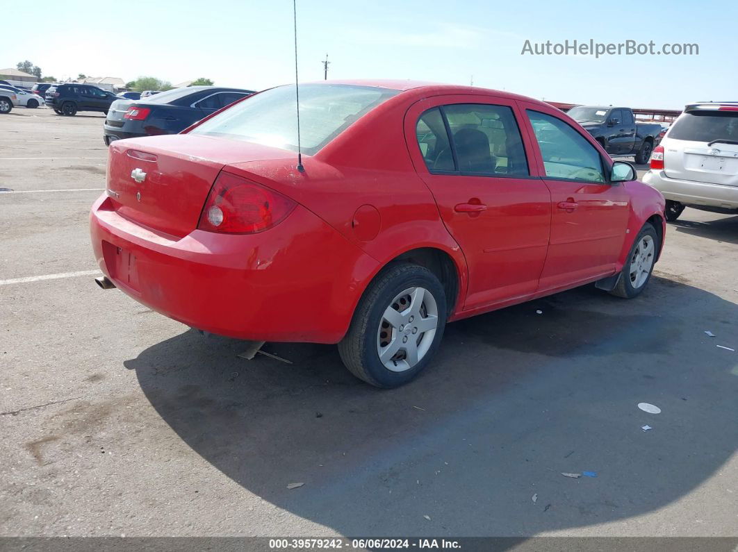 2007 Chevrolet Cobalt Lt Red vin: 1G1AL55F177250928