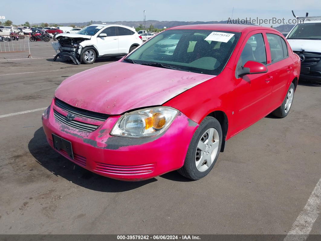 2007 Chevrolet Cobalt Lt Red vin: 1G1AL55F177250928