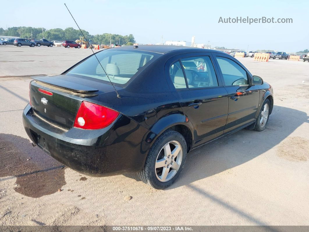 2007 Chevrolet Cobalt Lt Black vin: 1G1AL55F177282892