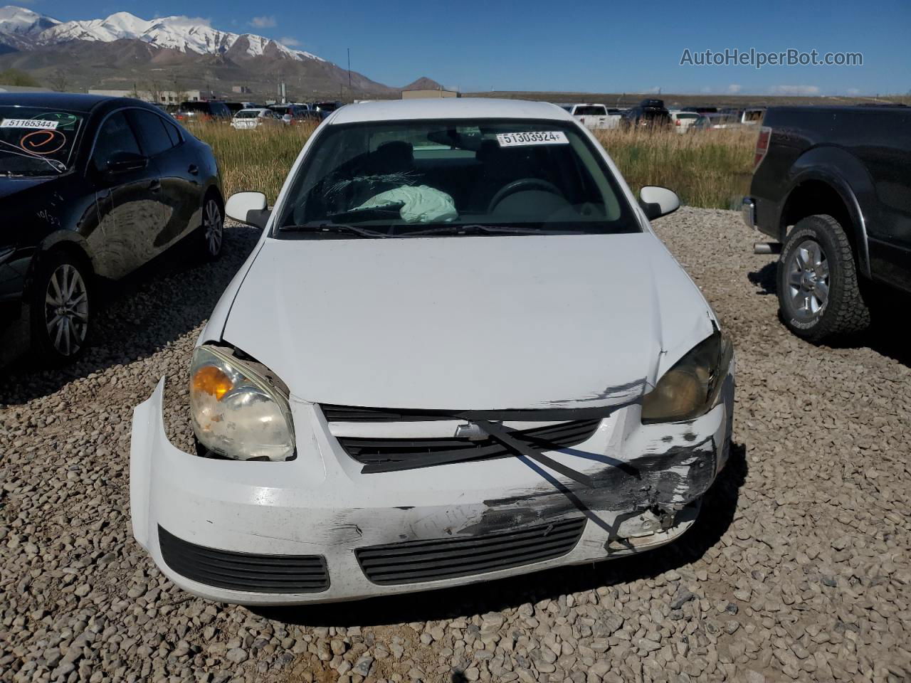 2007 Chevrolet Cobalt Lt White vin: 1G1AL55F277117322