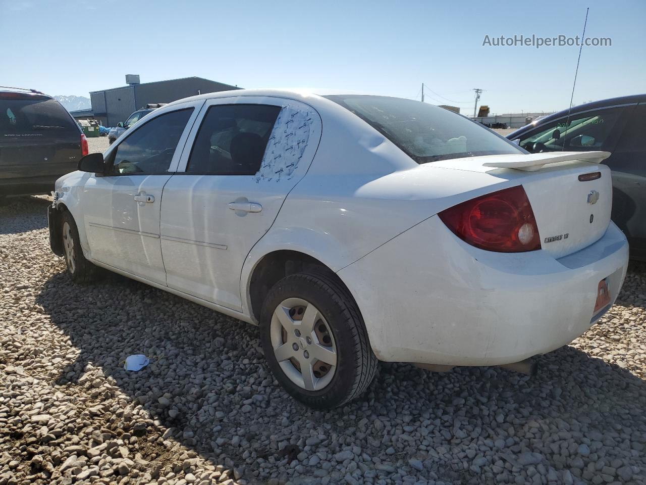 2007 Chevrolet Cobalt Lt White vin: 1G1AL55F277117322