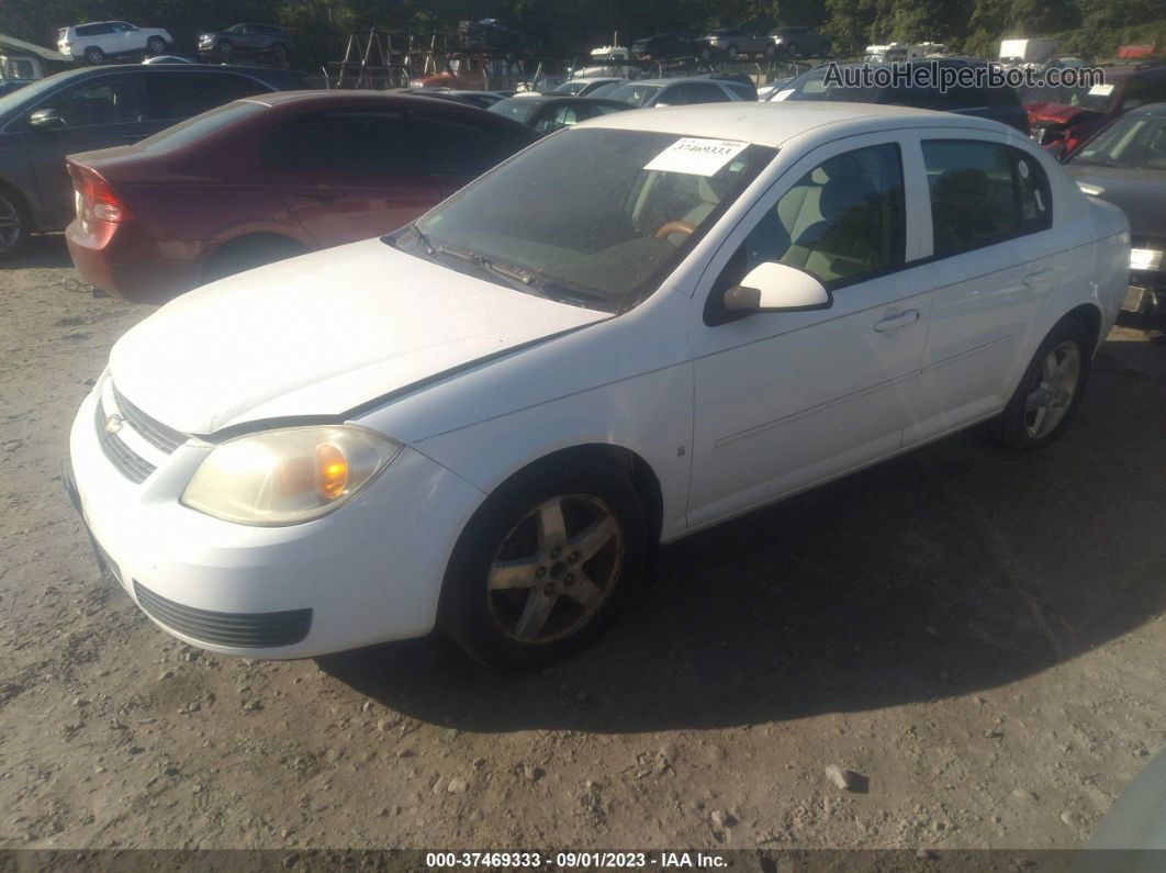 2007 Chevrolet Cobalt Lt White vin: 1G1AL55F277287339