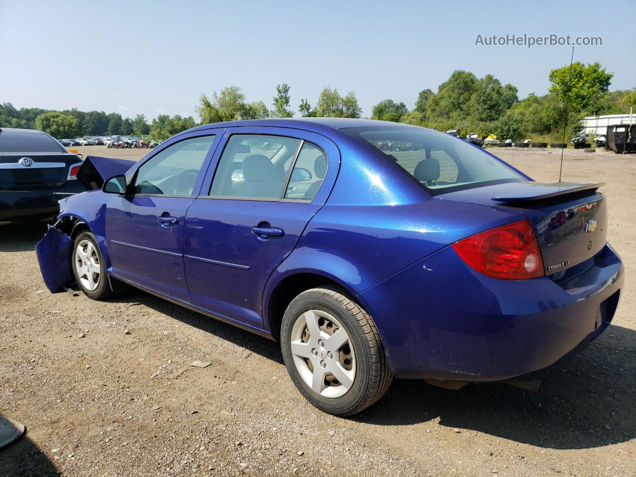 2007 Chevrolet Cobalt Lt Blue vin: 1G1AL55F277288801