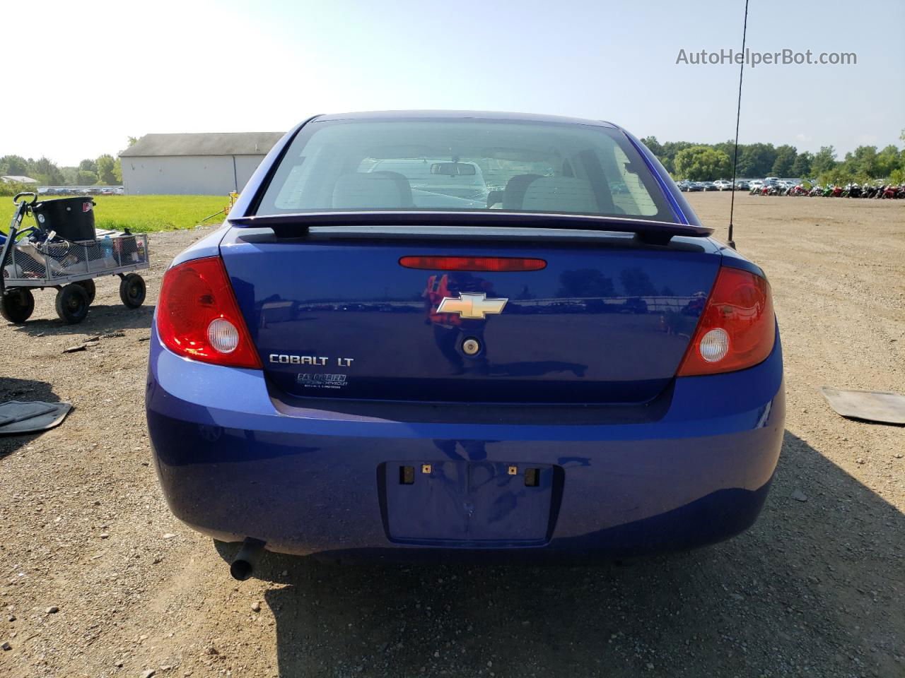 2007 Chevrolet Cobalt Lt Blue vin: 1G1AL55F277288801