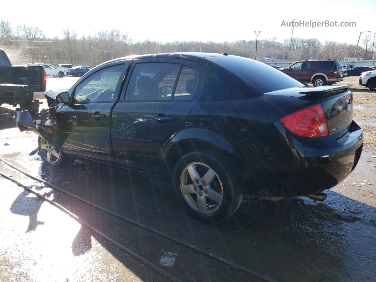 2007 Chevrolet Cobalt Lt Black vin: 1G1AL55F277322851