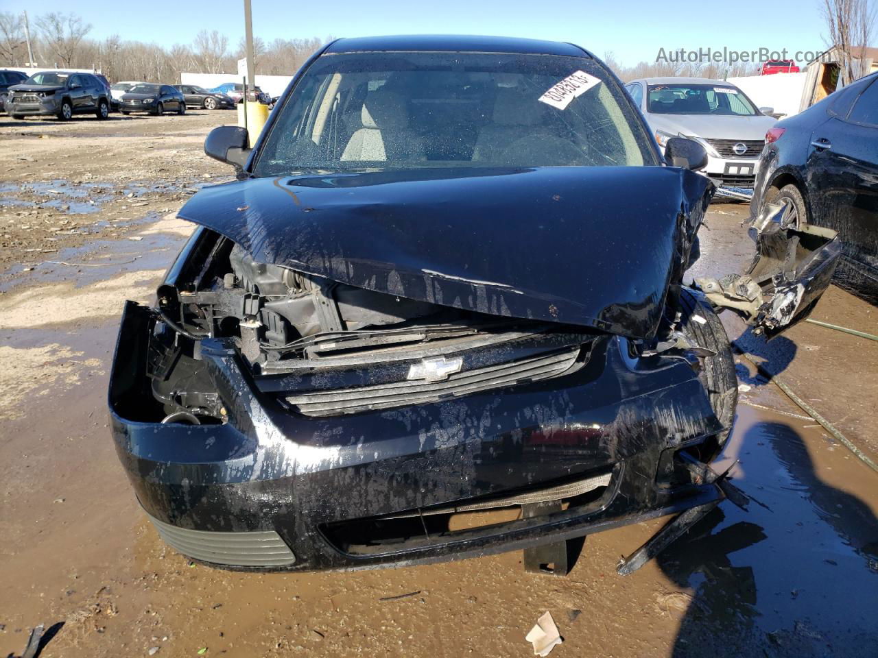 2007 Chevrolet Cobalt Lt Black vin: 1G1AL55F277322851