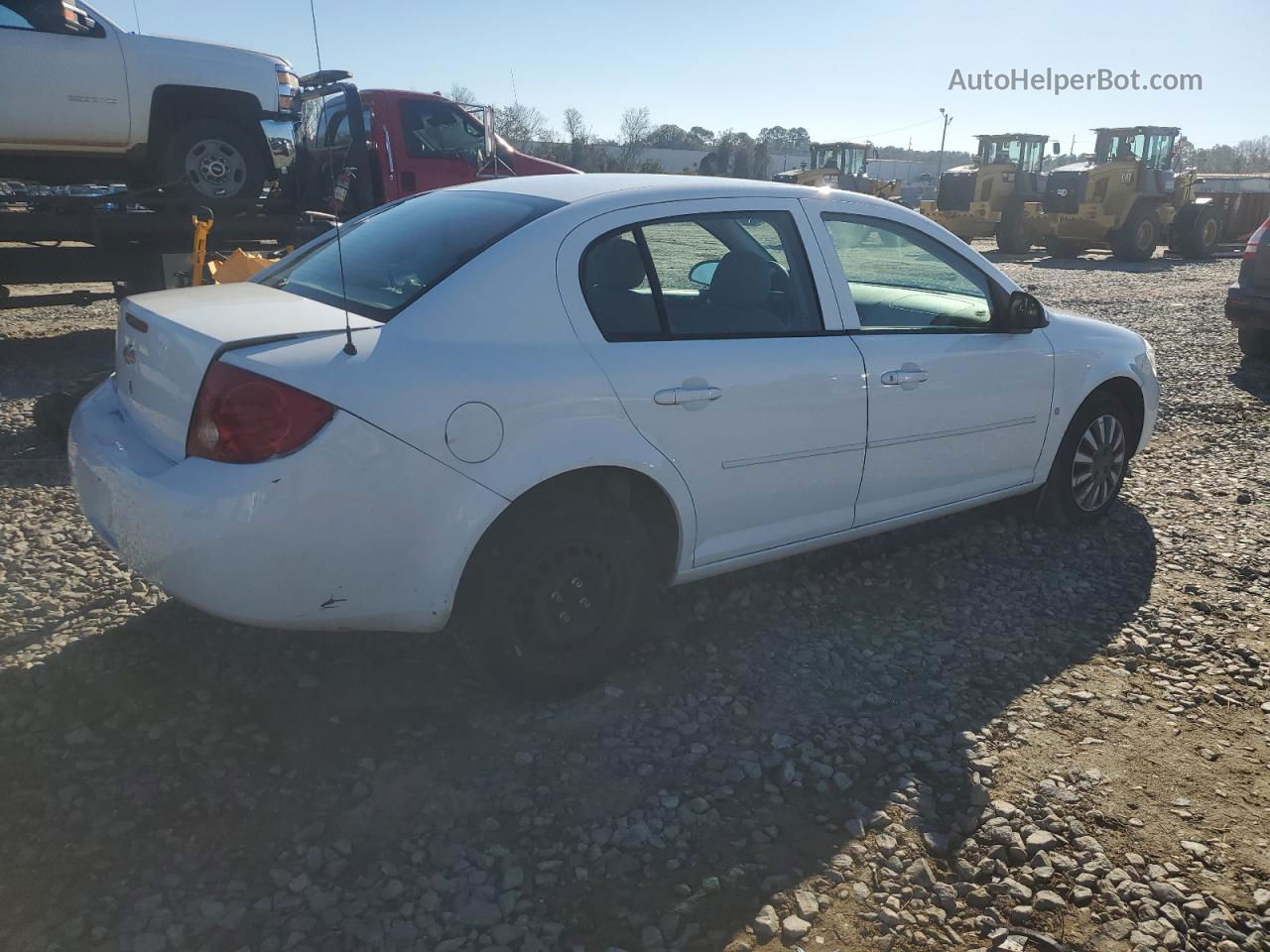 2007 Chevrolet Cobalt Lt White vin: 1G1AL55F377258741