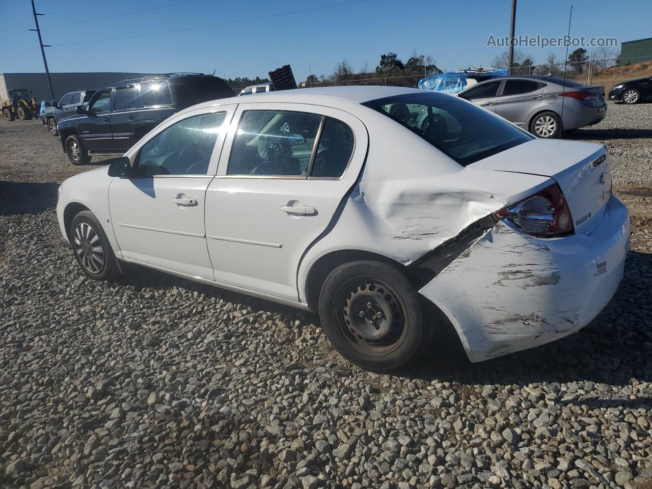 2007 Chevrolet Cobalt Lt White vin: 1G1AL55F377258741