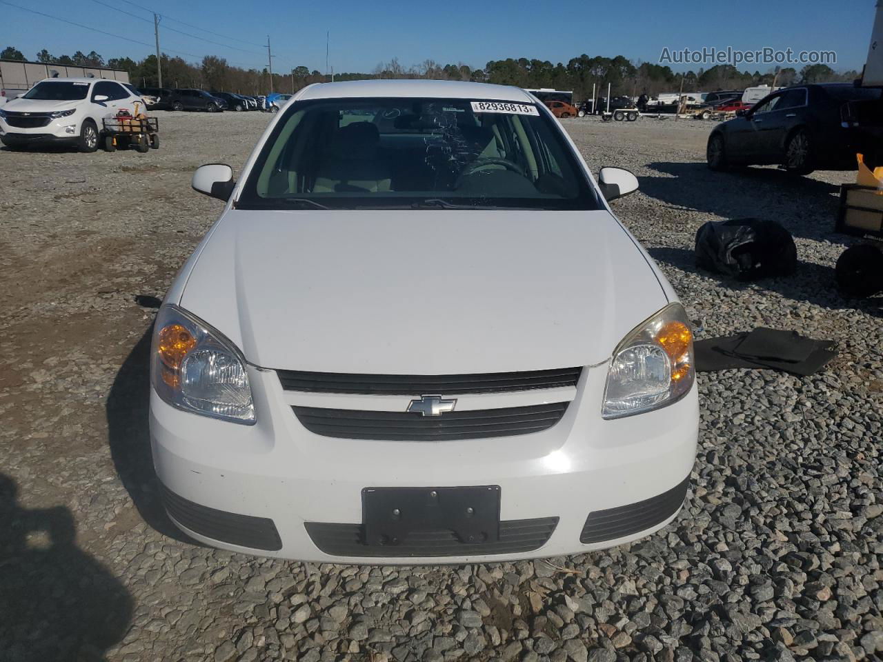 2007 Chevrolet Cobalt Lt White vin: 1G1AL55F377258741