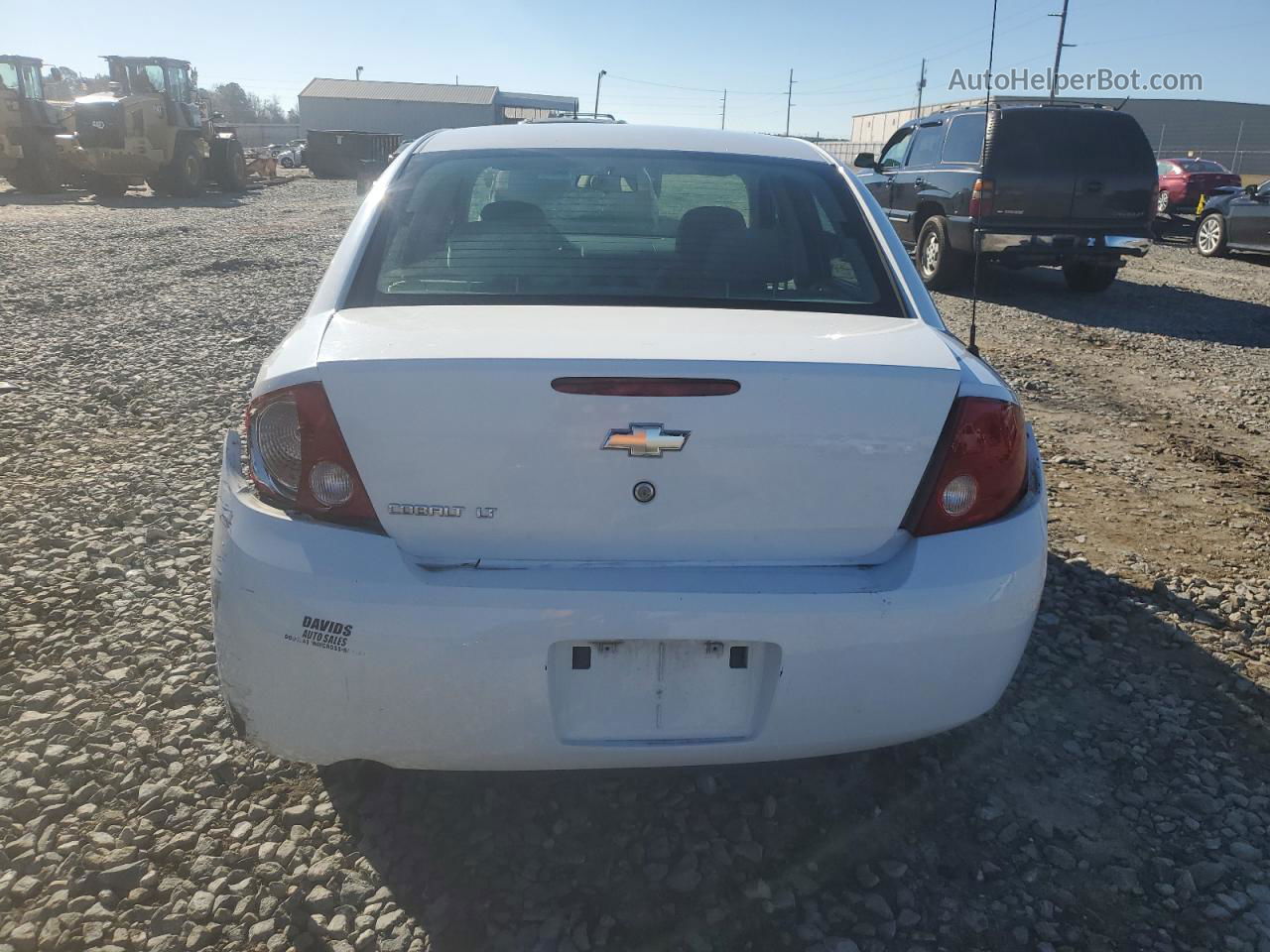 2007 Chevrolet Cobalt Lt White vin: 1G1AL55F377258741