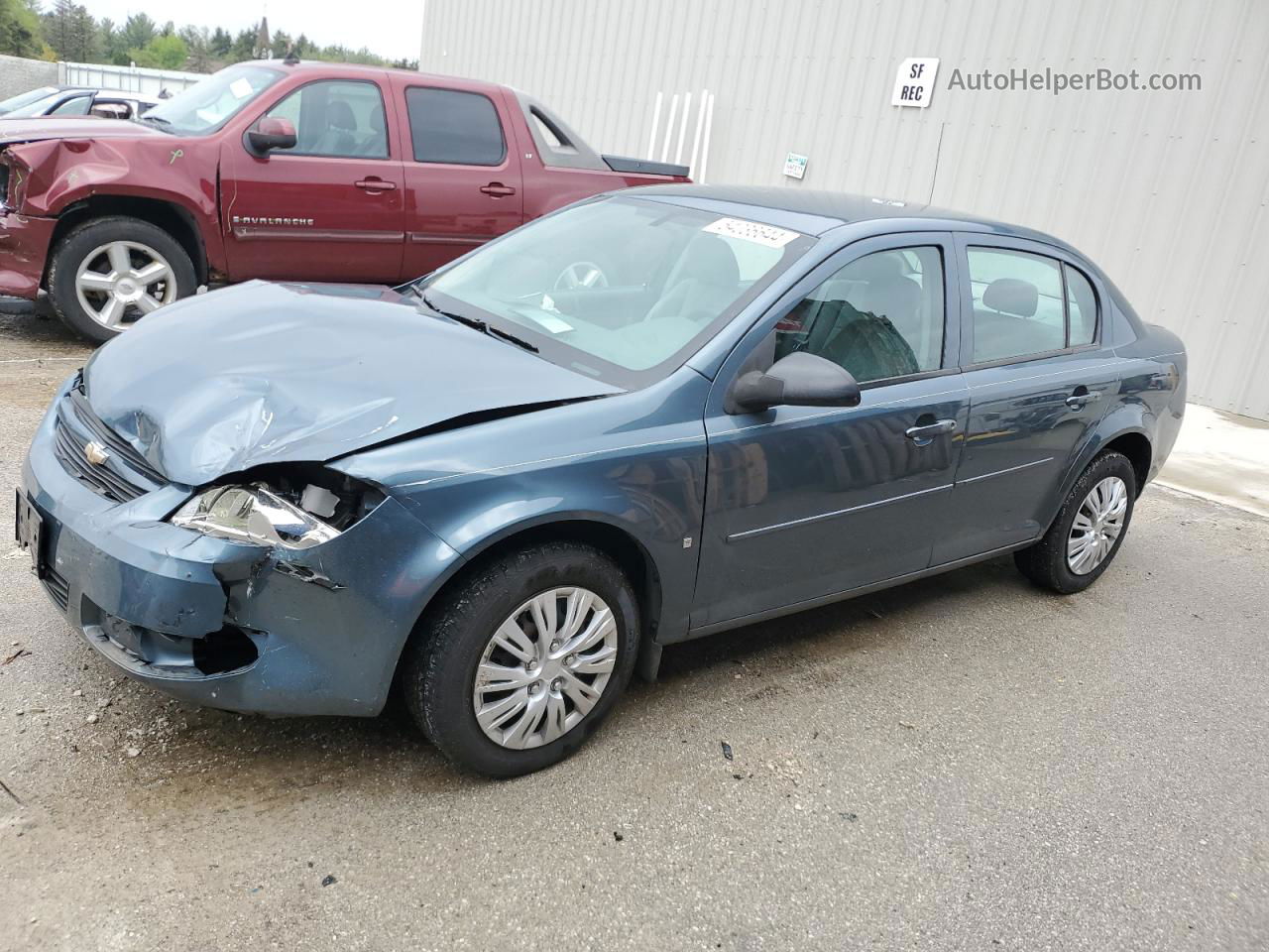 2007 Chevrolet Cobalt Lt Teal vin: 1G1AL55F377283994