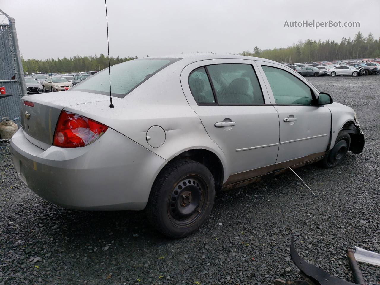 2007 Chevrolet Cobalt Lt Silver vin: 1G1AL55F377405849