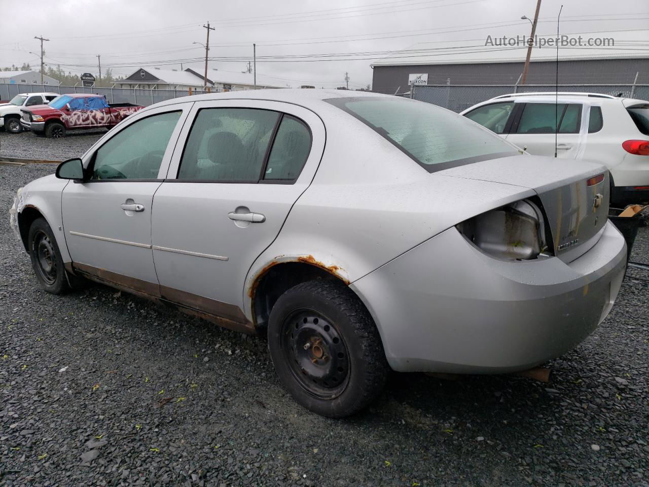 2007 Chevrolet Cobalt Lt Silver vin: 1G1AL55F377405849