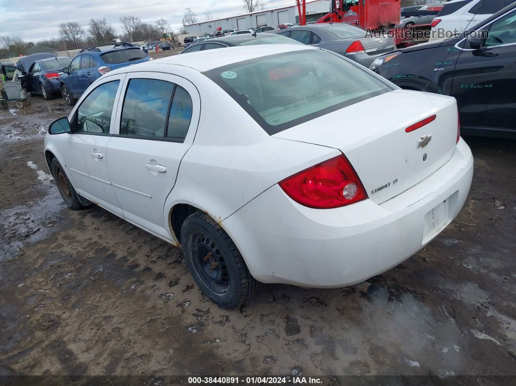 2007 Chevrolet Cobalt Lt White vin: 1G1AL55F477147390