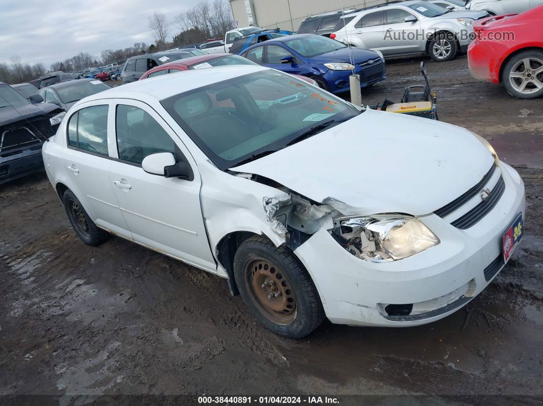 2007 Chevrolet Cobalt Lt White vin: 1G1AL55F477147390