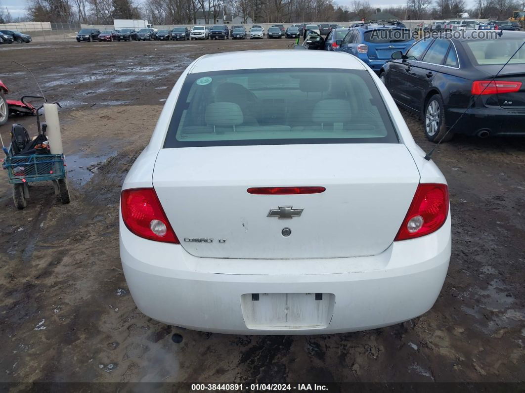 2007 Chevrolet Cobalt Lt White vin: 1G1AL55F477147390