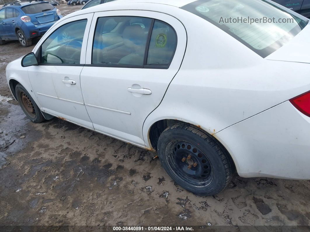 2007 Chevrolet Cobalt Lt White vin: 1G1AL55F477147390