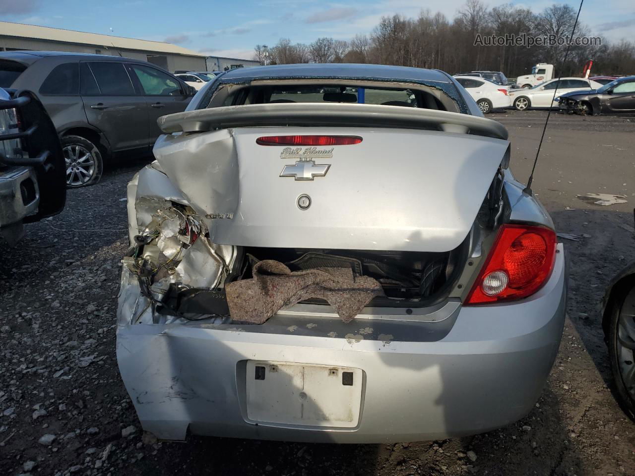 2007 Chevrolet Cobalt Lt Silver vin: 1G1AL55F477312287