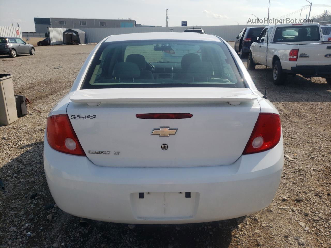 2008 Chevrolet Cobalt Lt White vin: 1G1AL55F487290065