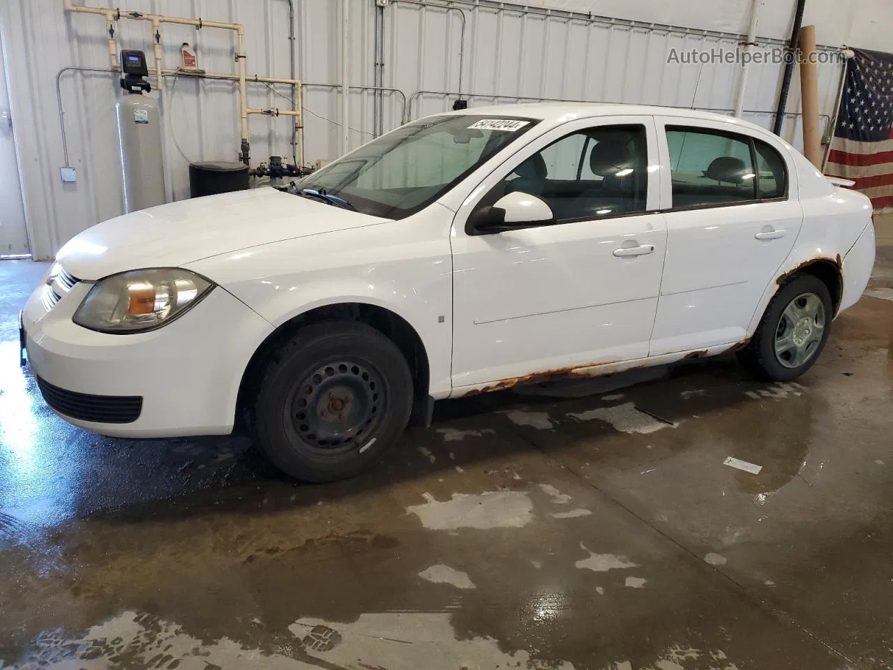 2007 Chevrolet Cobalt Lt Белый vin: 1G1AL55F577406565