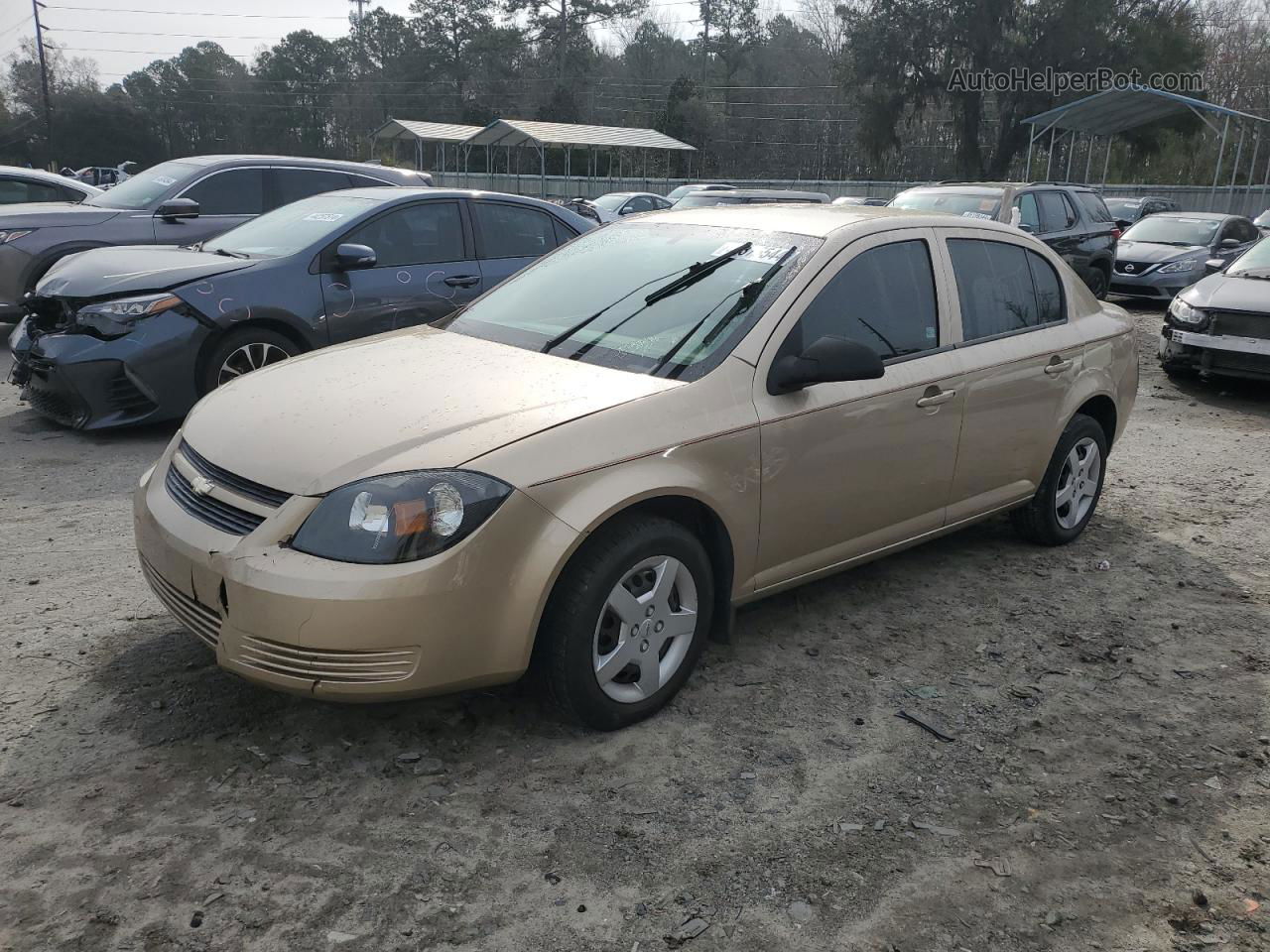 2007 Chevrolet Cobalt Lt Gold vin: 1G1AL55F577410681