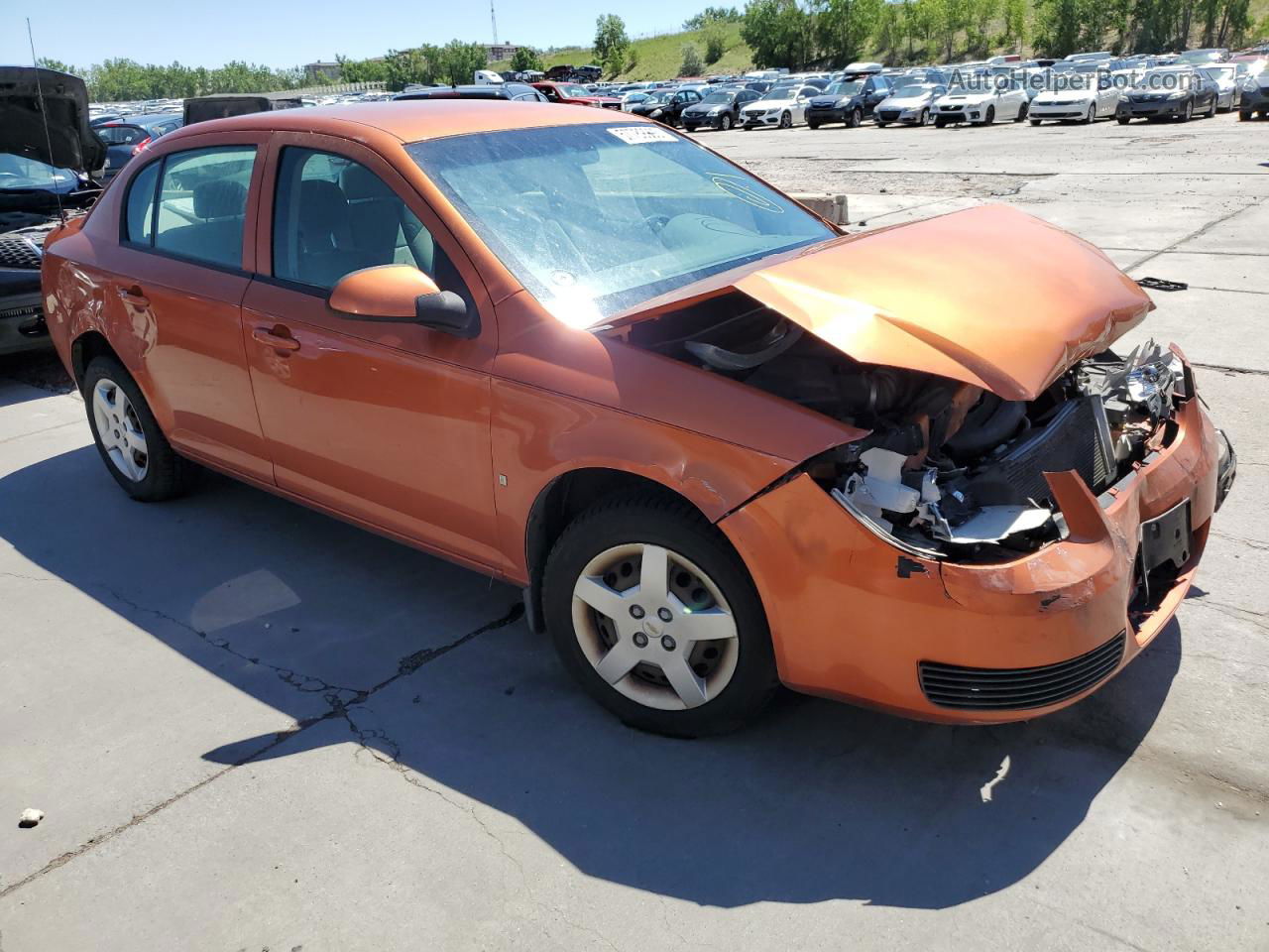 2007 Chevrolet Cobalt Lt Orange vin: 1G1AL55F677113791