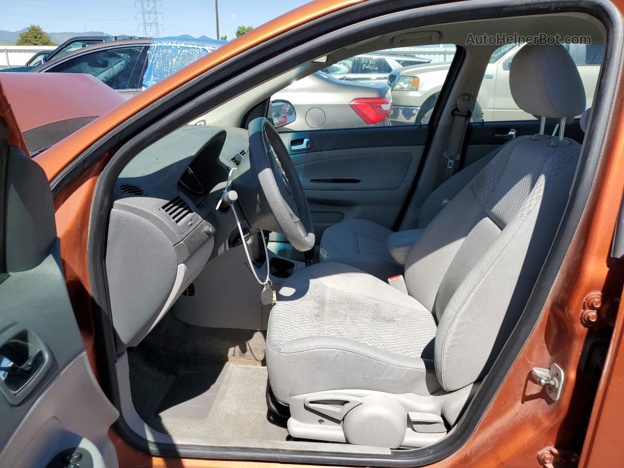 2007 Chevrolet Cobalt Lt Orange vin: 1G1AL55F677113791