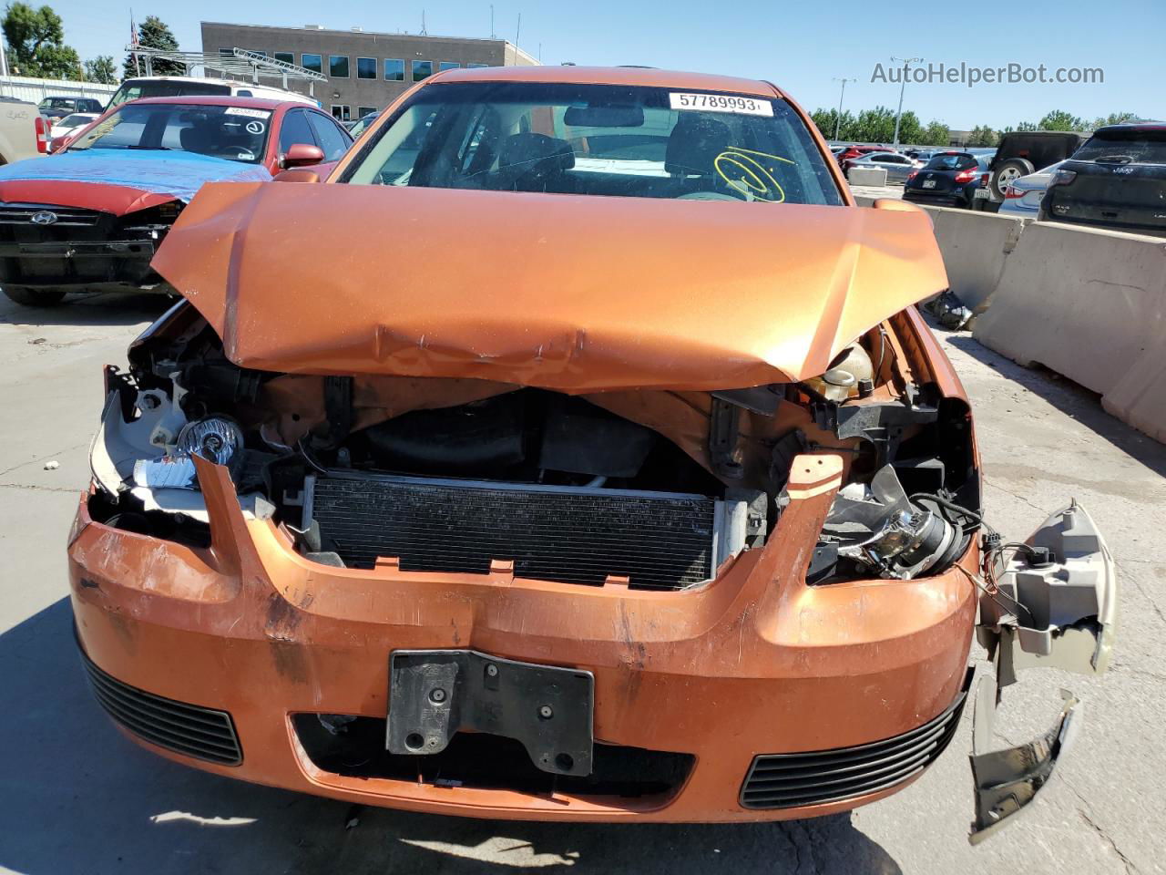 2007 Chevrolet Cobalt Lt Orange vin: 1G1AL55F677113791