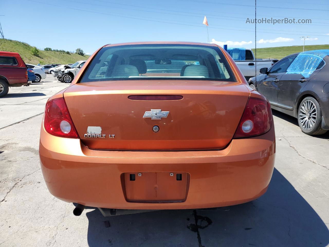 2007 Chevrolet Cobalt Lt Orange vin: 1G1AL55F677113791