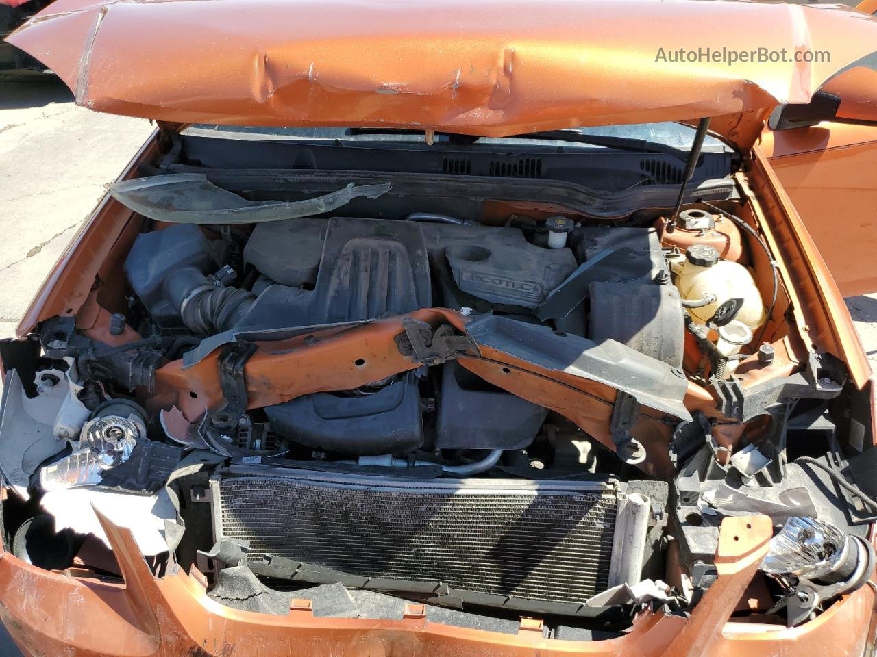 2007 Chevrolet Cobalt Lt Orange vin: 1G1AL55F677113791