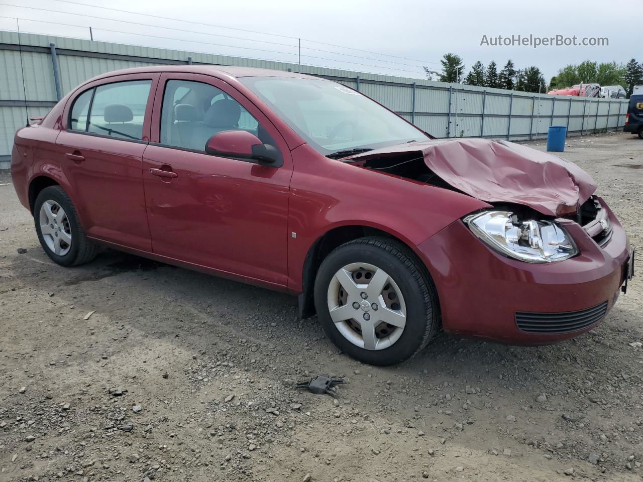 2007 Chevrolet Cobalt Lt Red vin: 1G1AL55F677277333