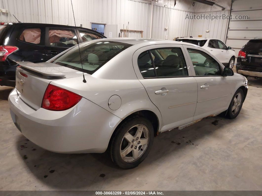 2007 Chevrolet Cobalt Lt Silver vin: 1G1AL55F677399397