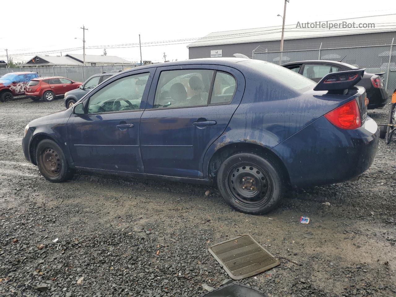 2008 Chevrolet Cobalt Lt Синий vin: 1G1AL55F687147179