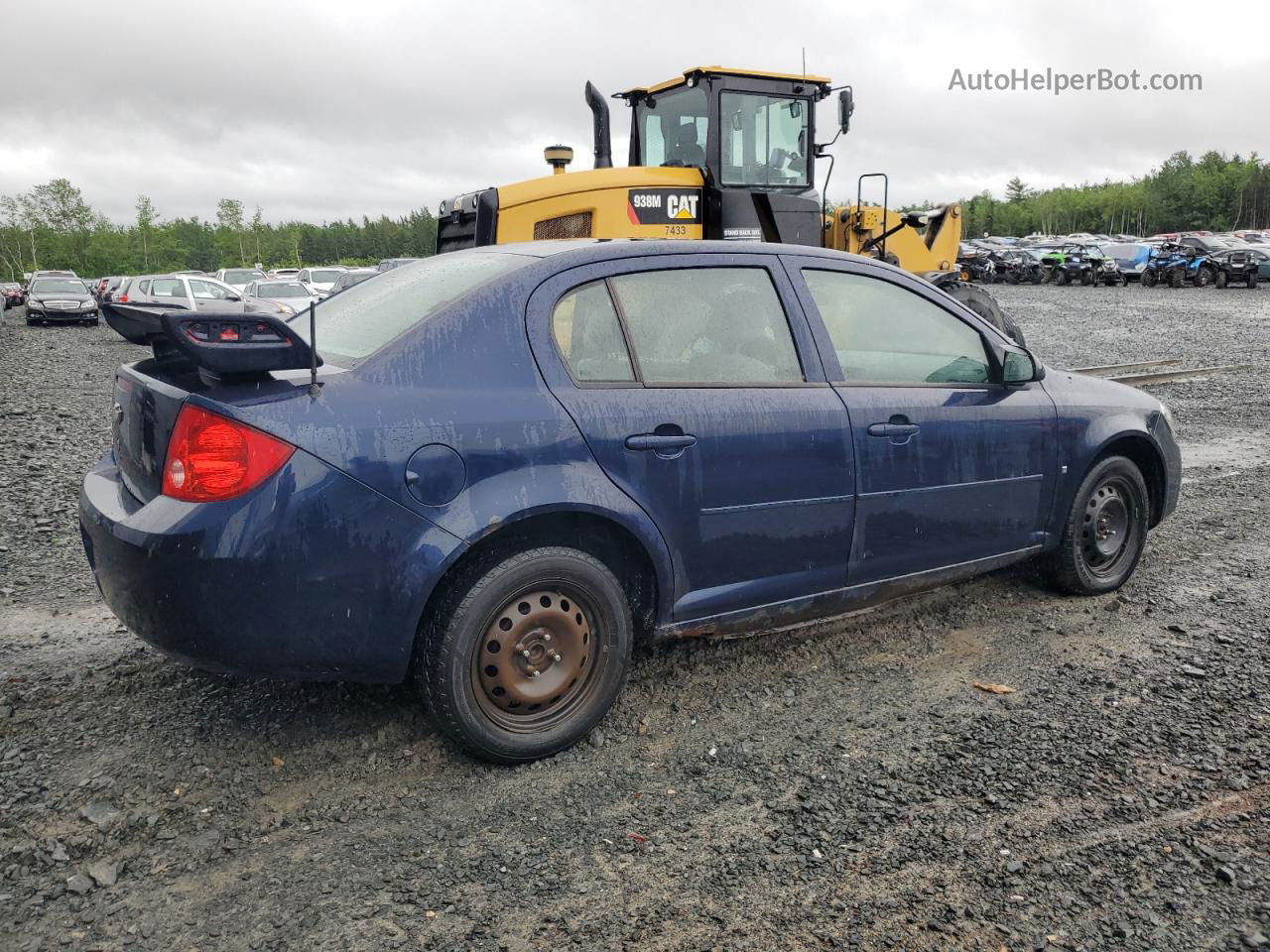 2008 Chevrolet Cobalt Lt Синий vin: 1G1AL55F687147179