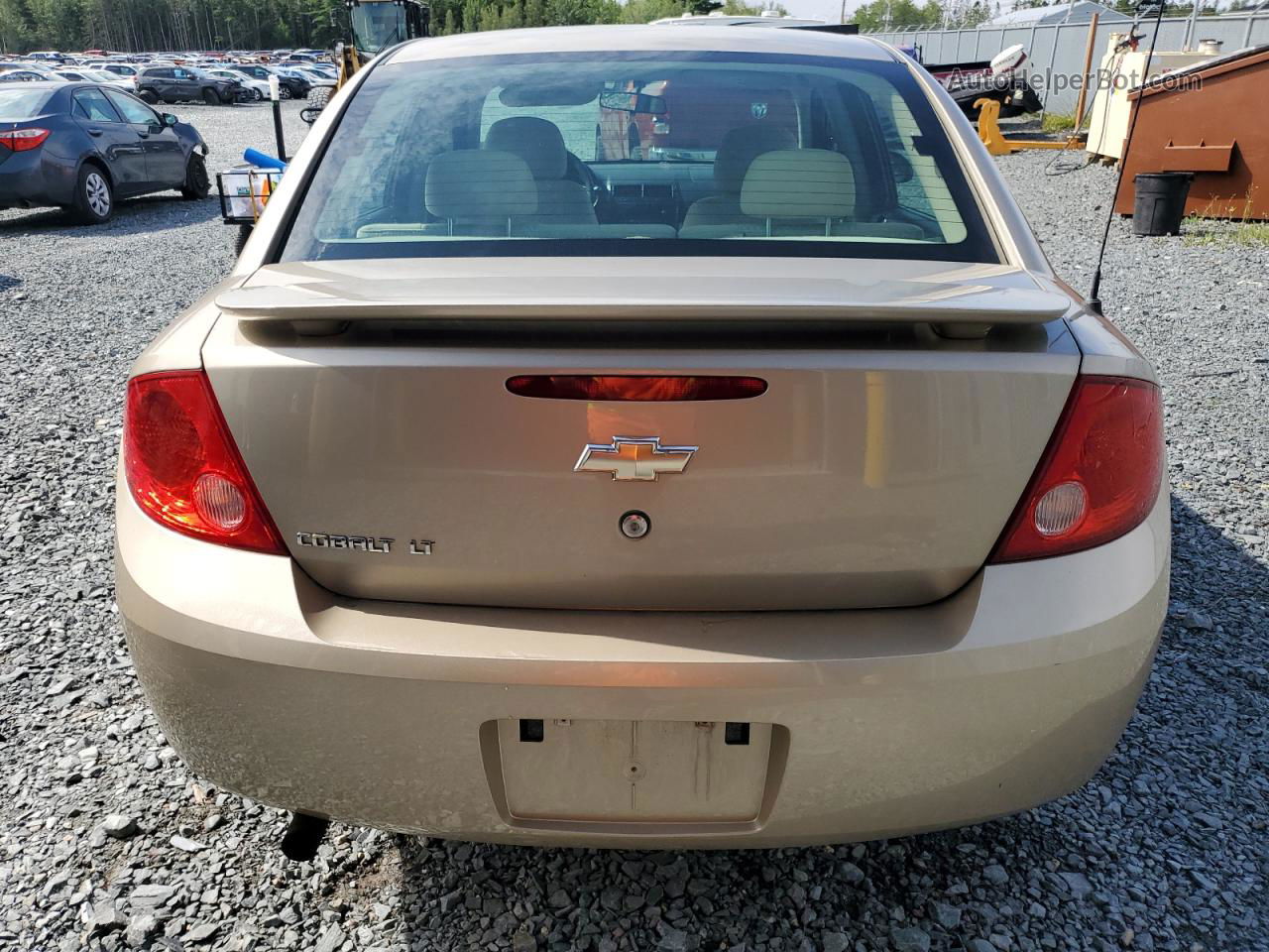 2008 Chevrolet Cobalt Lt Бежевый vin: 1G1AL55F687225069