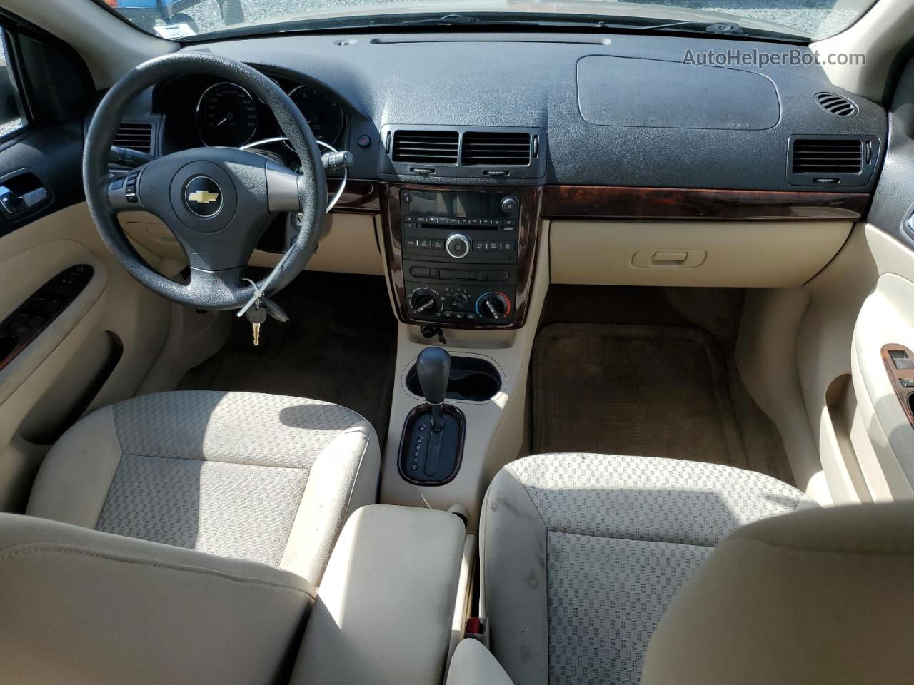 2008 Chevrolet Cobalt Lt Beige vin: 1G1AL55F687225069