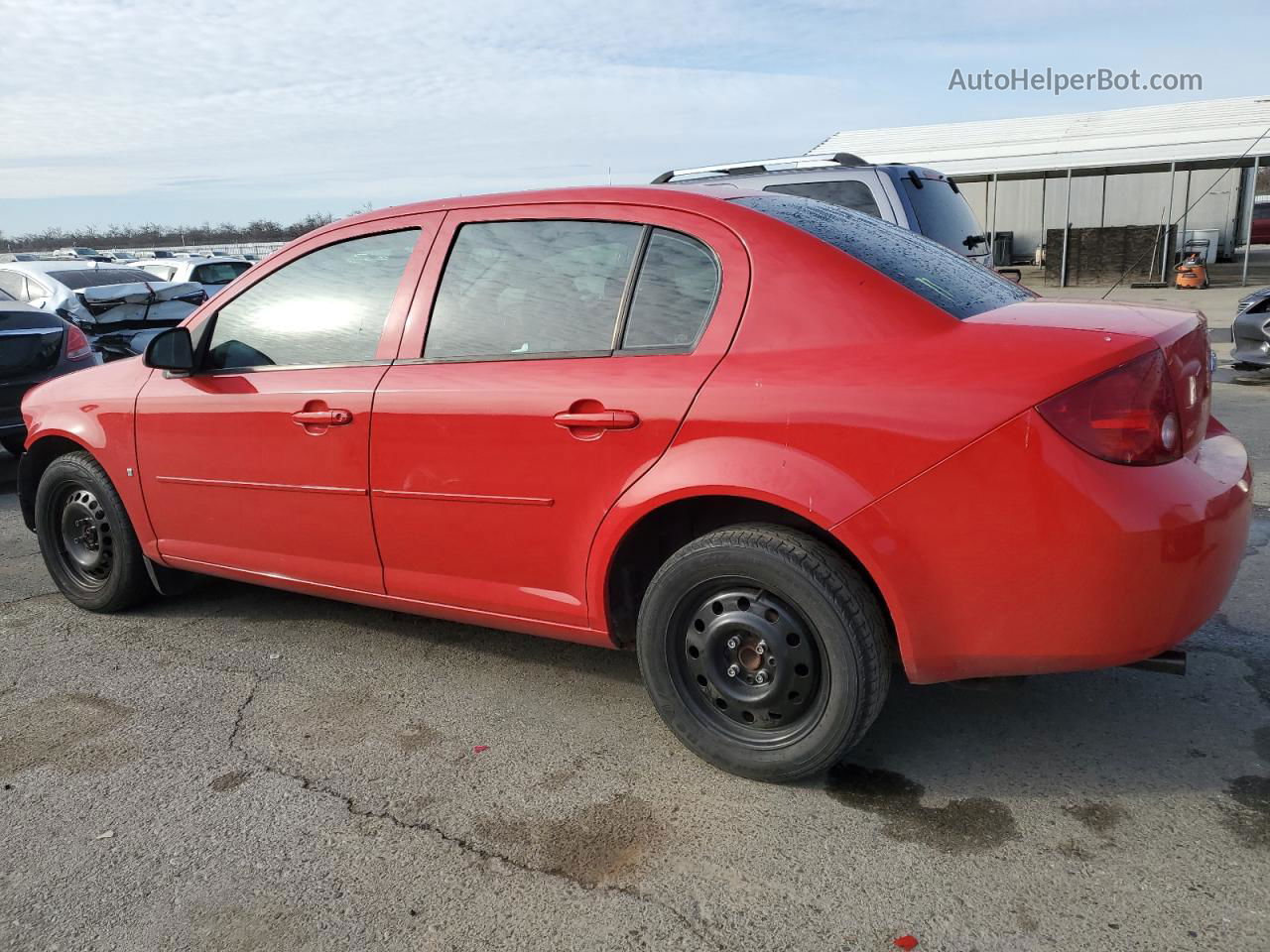 2007 Chevrolet Cobalt Lt Красный vin: 1G1AL55F777254904