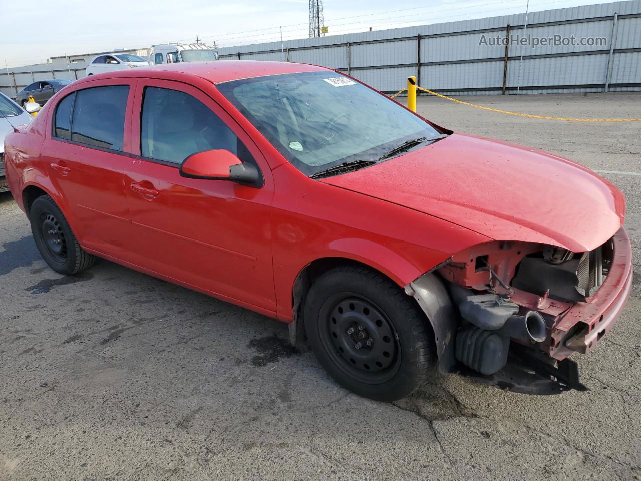 2007 Chevrolet Cobalt Lt Красный vin: 1G1AL55F777254904