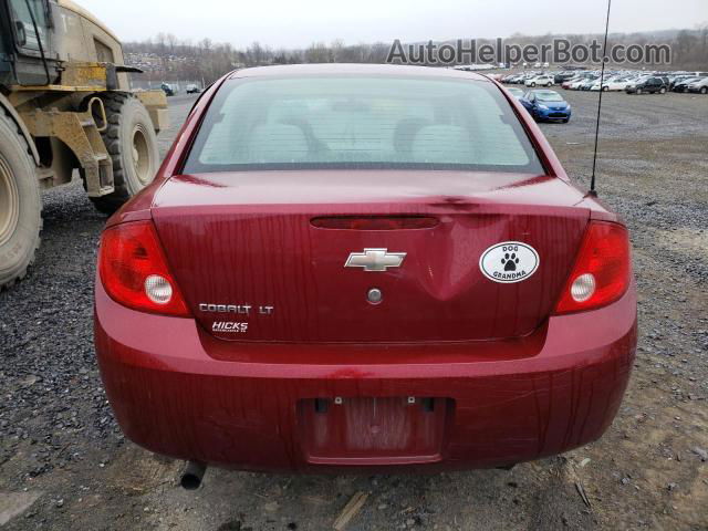 2007 Chevrolet Cobalt Lt Темно-бордовый vin: 1G1AL55F777359037