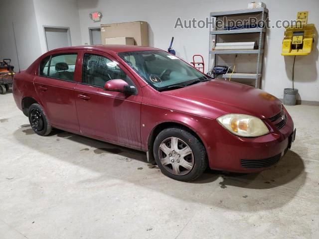 2007 Chevrolet Cobalt Lt Темно-бордовый vin: 1G1AL55F777359037