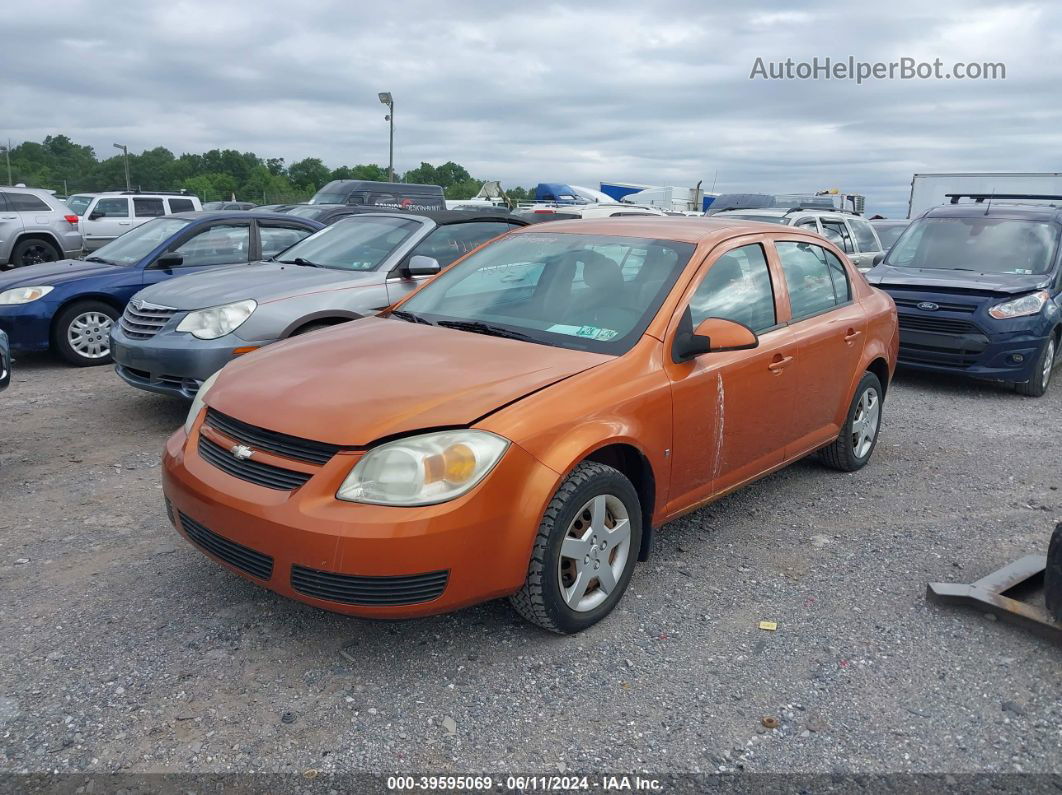 2007 Chevrolet Cobalt Lt Orange vin: 1G1AL55F877189478