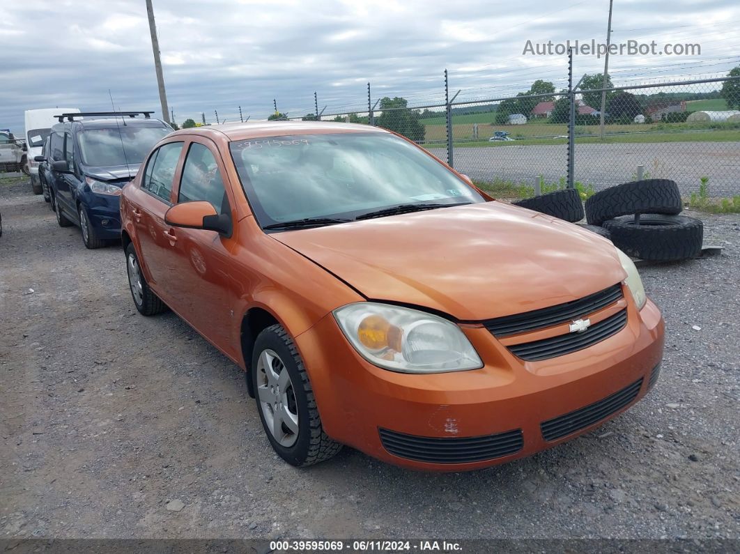 2007 Chevrolet Cobalt Lt Orange vin: 1G1AL55F877189478